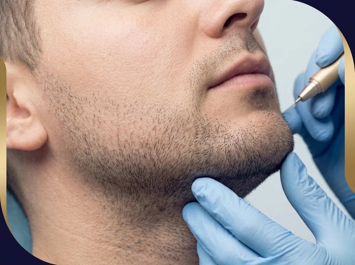 Beard transplant map