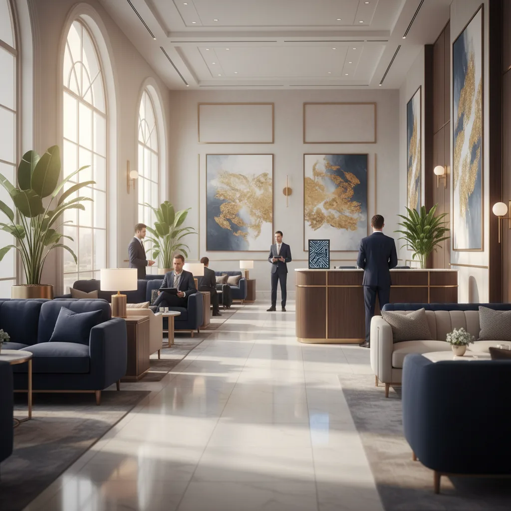 VIP airport reception